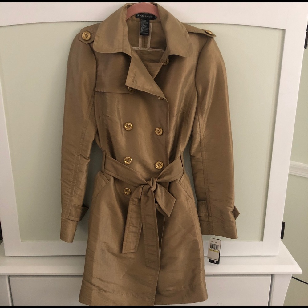 Trench coat by Rampage (NWT)